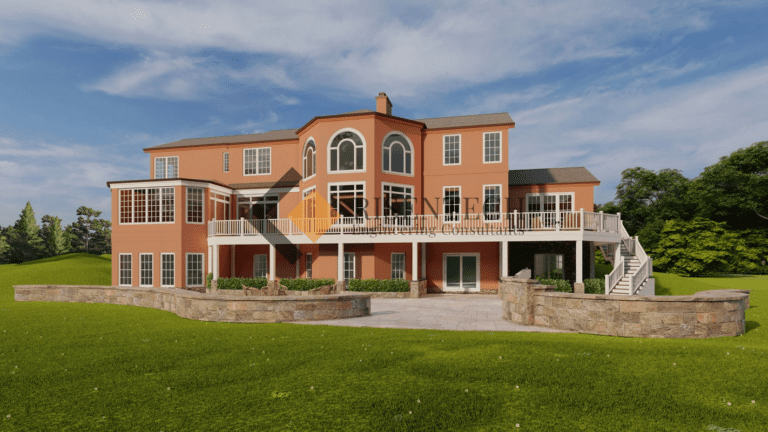 architectural design modern building 1n