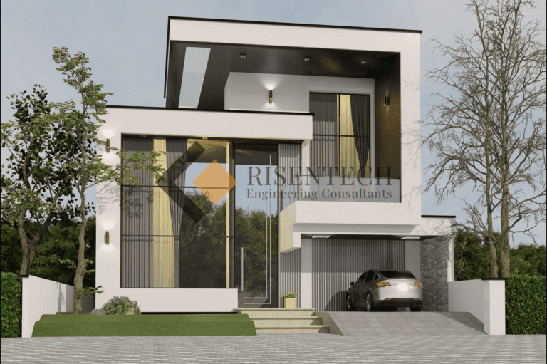 architectural design modern building 1n.1